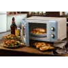 Ariete Vintage Line 3960 Kuchenka mikrofalowa Vintage, 800W, Pojemność 20L, 3 funkcje, 5 poziomów gotowania, Timer, Niebieski