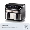 Frytkownica beztłuszczowa Ariete 4625/00 9 L 2100 W Czarny Srebrny