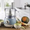 Robot kuchenny ARIETE Vintage Line 1781/05 — 1000 W, misa 2,1 l, sterowanie obrotowe, ostrze ze stali nierdzewnej, niebieski