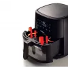 Ariete 4630 Frytkownica powietrzna 9L, 1300W, Pojemność 9L, Wydajność gotowania 2,5 kg, 8 programów ustawień wstępnych, Temperatura do 200°, Przezroczysty kosz do kontroli gotowania, Czarny