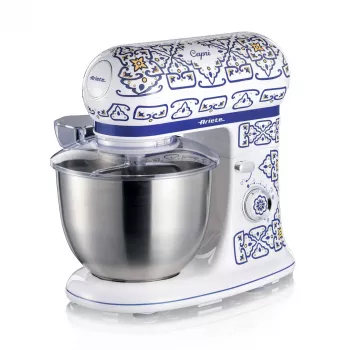Ariete 1588 Capri mikser, planetarny, 7 prędkości, 2400 W, 5,5 litra, misa ze stali nierdzewnej