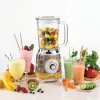 Blender Ariete 583 Positano z szklanym dzbanem 1,5 l, 4 ostrzami ze stali nierdzewnej, 4 prędkościami + puls, 1000 W