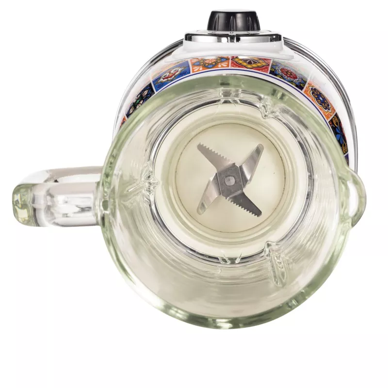 Blender Ariete 583 Positano z szklanym dzbanem 1,5 l, 4 ostrzami ze stali nierdzewnej, 4 prędkościami + puls, 1000 W