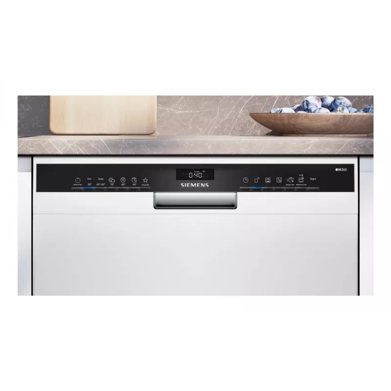Zmywarka podblatowa Siemens SN43HW03TE, 13 kompletów, 60 cm, biała, 46 dB, Home Connect