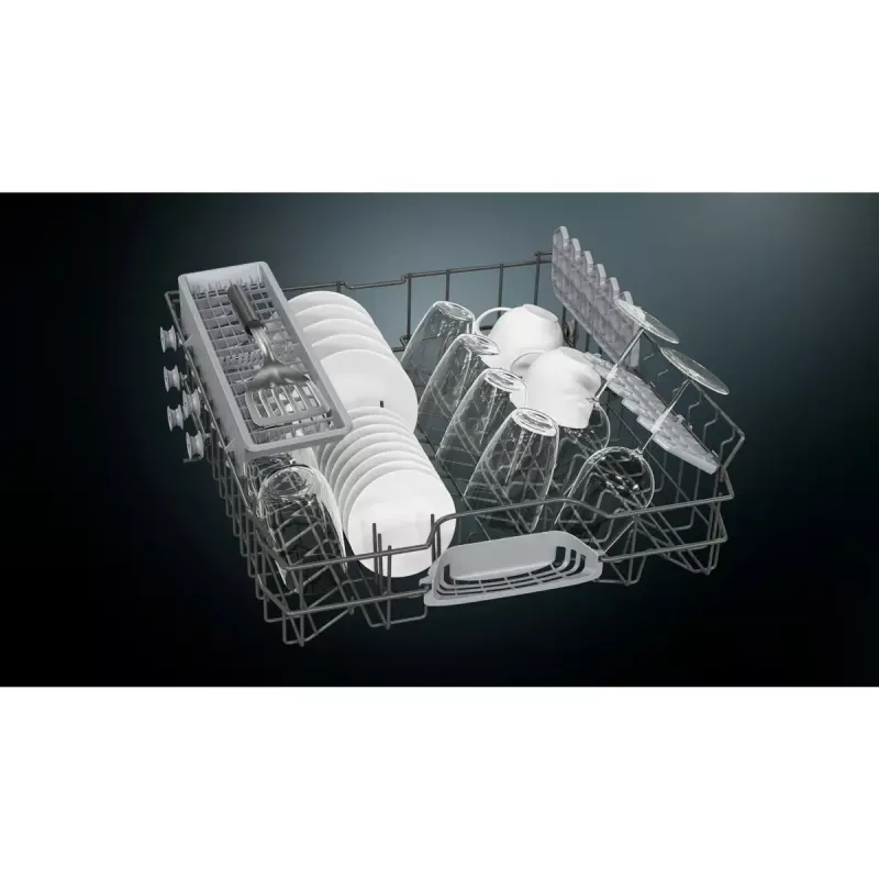 Zmywarka Siemens iQ100 SN61HX01TE w pełni zabudowana, 13 kompletów, 46 dB, 9 l/cykl, klasa energetyczna C