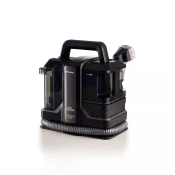 Ariete 2482 Spot Cleaner Heat Pro 750W, odkurzacz do dywanów i tapicerki, odkurzacz punktowy, 750 W, 2 zbiorniki, czarny