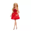 Barbie Mattel 80th Anniversary Ruby-Red Celebration Fashion lalka Wearing czerwony Dress with Accessories