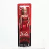 Barbie Mattel 80th Anniversary Ruby-Red Celebration Fashion lalka Wearing czerwony Dress with Accessories