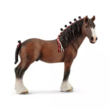 schleich FARM WORLD Wałach Clydesdale, 3 lata, Zwierzęta hodowlane / Zabawki rolnicze, Konie, Wielokolorowy, Plastik, 1 szt.