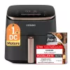 Cosori Turbo Blaze Chef Edition Single 6 L Wolnostojąca 1725 W Frytkownica na gorące powietrze Czarna, Różowe złoto