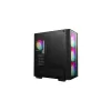 Obudowa PC DeepCool MATREXX55 V4 C Midi Tower Czarna — szkło hartowane, obsługa ATX/microATX, USB-C, maks. GPU 370 mm