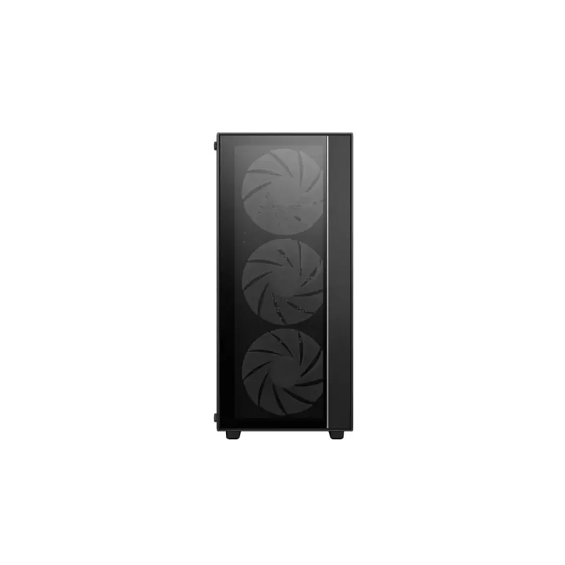 Obudowa PC DeepCool MATREXX55 V4 C Midi Tower Czarna — szkło hartowane, obsługa ATX/microATX, USB-C, maks. GPU 370 mm