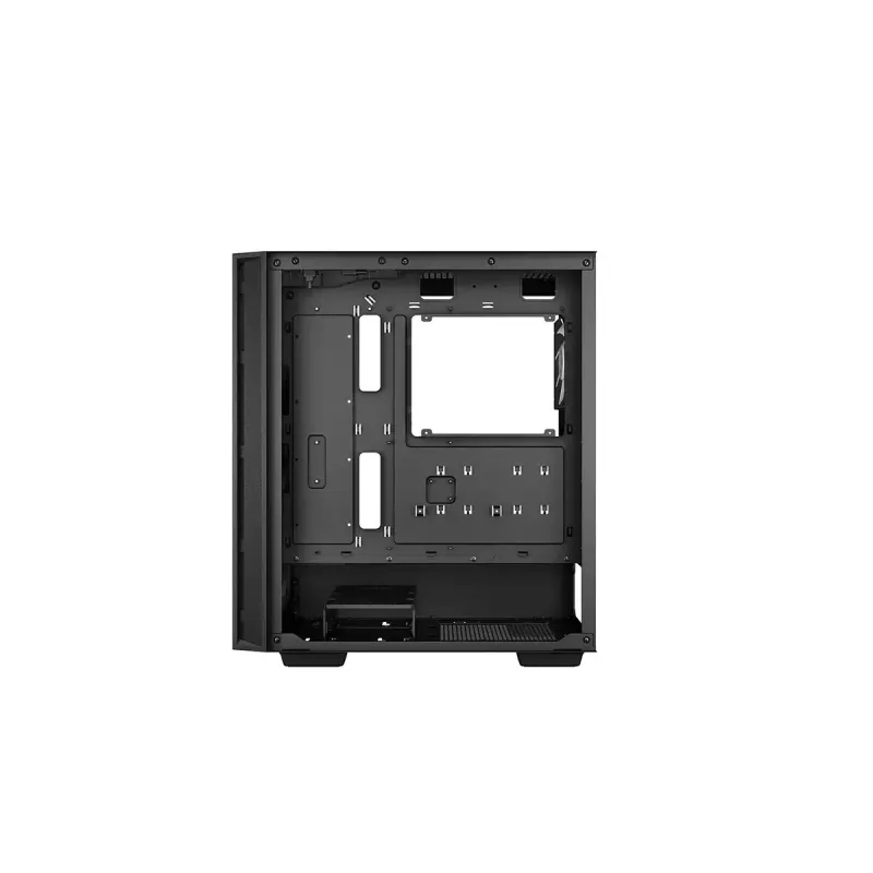 Obudowa PC DeepCool MATREXX55 V4 C Midi Tower Czarna — szkło hartowane, obsługa ATX/microATX, USB-C, maks. GPU 370 mm