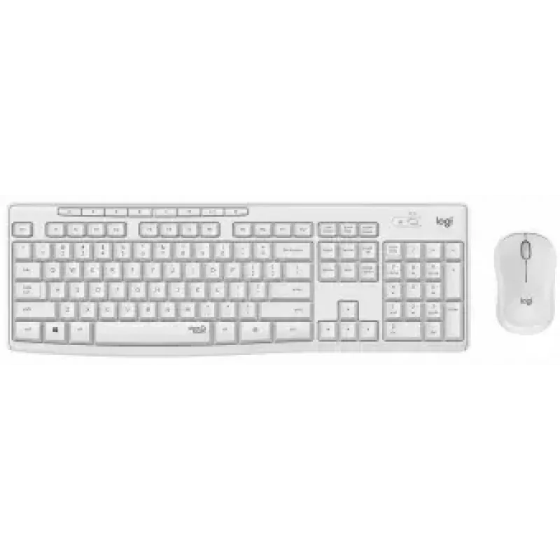 Logitech MK295 Silent Wireless Combo klawiatura RF Bezprzewodowa QWERTY US International Biały