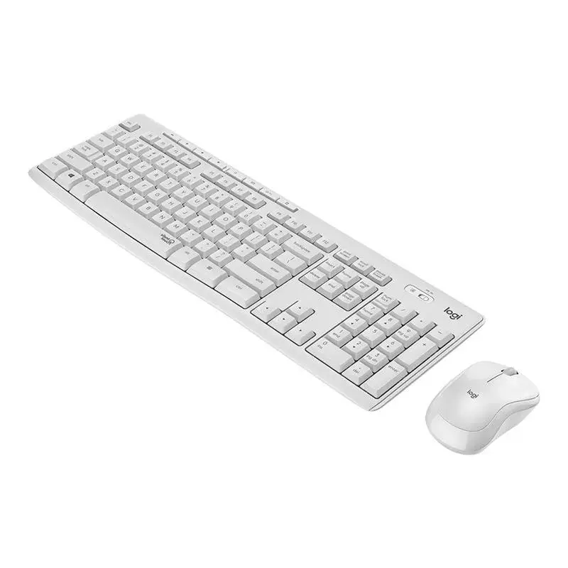 Logitech MK295 Silent Wireless Combo klawiatura RF Bezprzewodowa QWERTY US International Biały