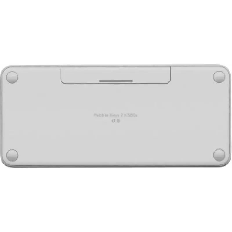 Klawiatura Logitech Pebble Keys 2 K380s uniwersalna bezprzewodowa RF Bluetooth QWERTY duńska fińska norweska szwedzka biała