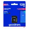 Karta pamięci flash MicroSDXC GOODRAM 128 GB UHS‑I Class 10 (odczyt 100 MB/s, zapis 10 MB/s) z adapterem SD