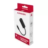 Axagon HUE-M1C 4x USB 3.2 Gen 1 MINI hub, metal, kabel USB-C 20cm