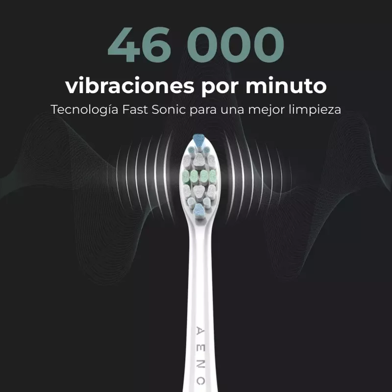 Sonic Electric Toothbrush AENO DB5 biały 5 Modes Wireless Charging