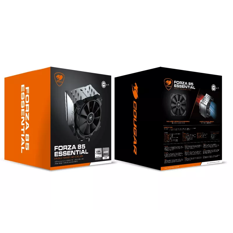 Radiator chłodniczy/Heatsink COUGAR Gaming CGR-FZAE85 12 cm Czarny