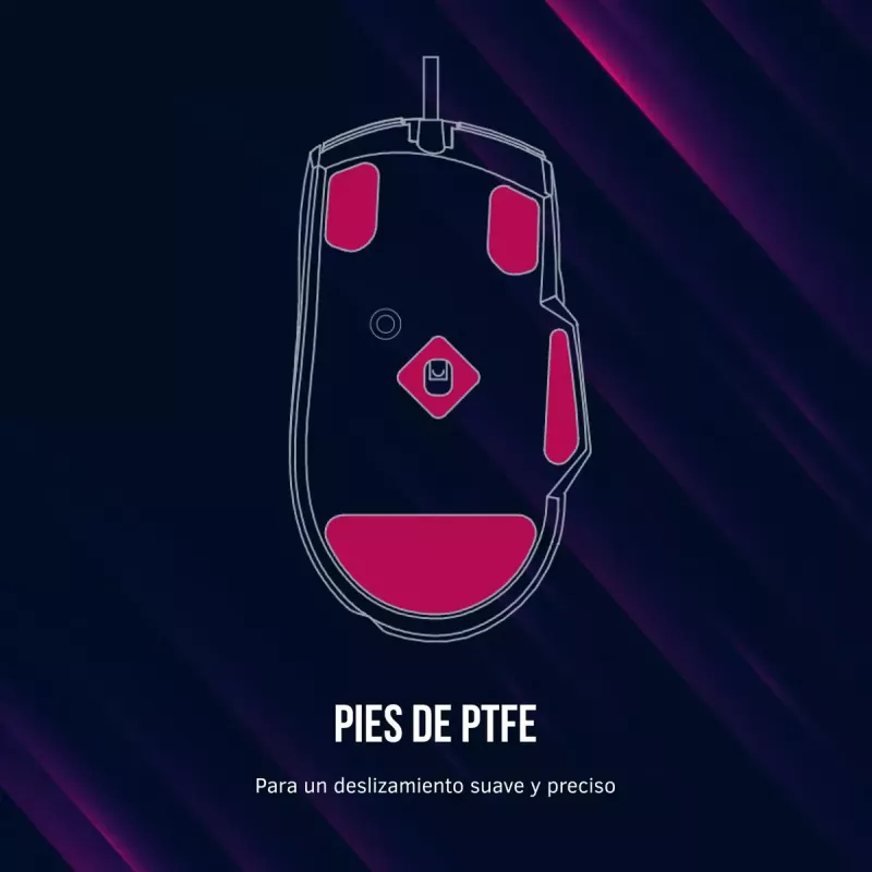 Mysz Lorgar Jetter 357 Gaming Optyczna Praworęczna