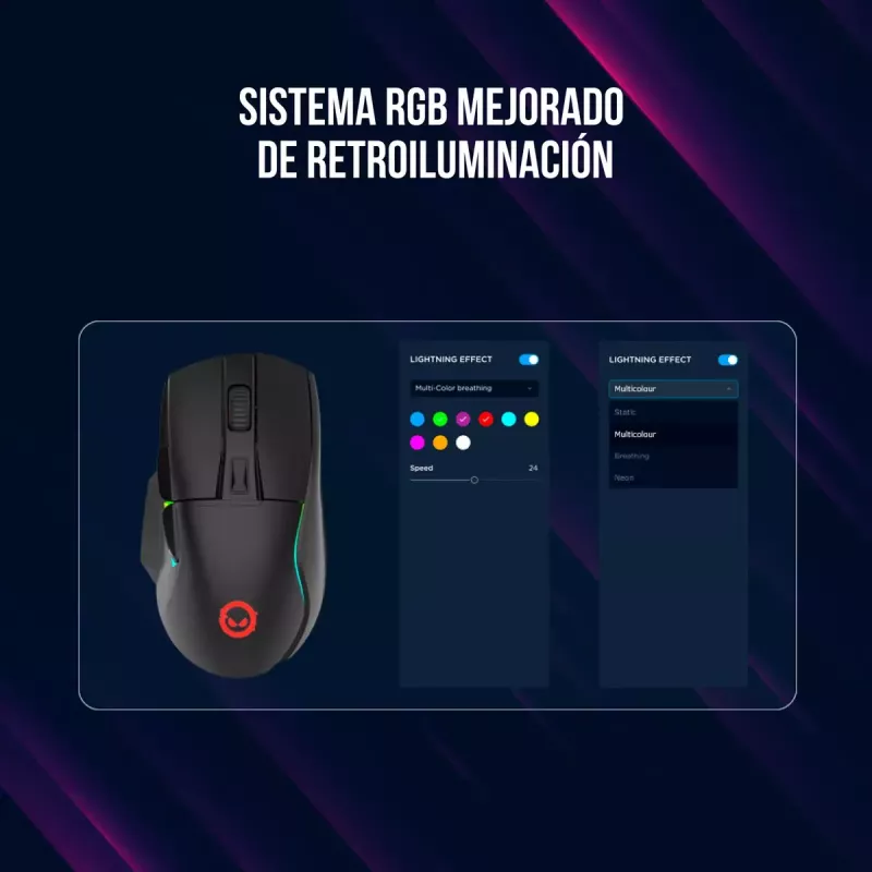 Mysz Lorgar Jetter 357 Gaming Optyczna Praworęczna