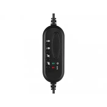 Sandberg Saver USB zestaw słuchawkowy, przewodowy, połączenia/muzyka, 20–20000 Hz, 65 g, zestaw słuchawkowy, czarny