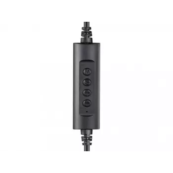 Sandberg USB Office Headset Saver, przewodowy, rozmowy/muzyka, 20–20000 Hz, 150 g, zestaw słuchawkowy, czarny