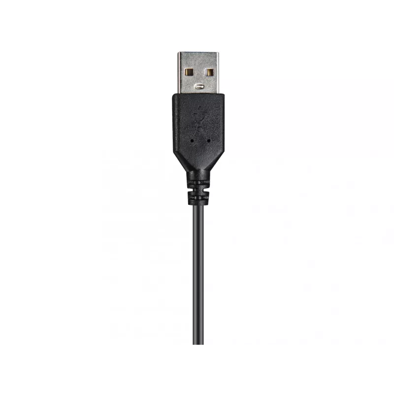 Sandberg USB Office Headset Saver, przewodowy, rozmowy/muzyka, 20–20000 Hz, 150 g, zestaw słuchawkowy, czarny