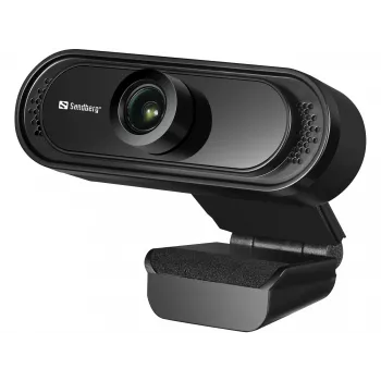 Kamera internetowa Sandberg USB Webcam 1080P Saver, 2 MP, 1920 x 1080 pikseli, Full HD, 30 kl./s, 1920x1080@30fps, 1080p
