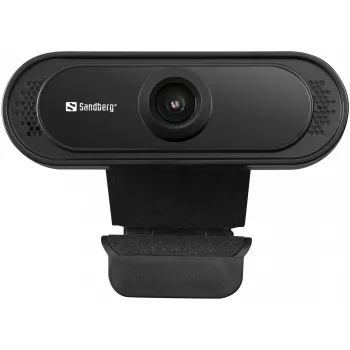 Kamera internetowa Sandberg USB Webcam 1080P Saver, 2 MP, 1920 x 1080 pikseli, Full HD, 30 kl./s, 1920x1080@30fps, 1080p