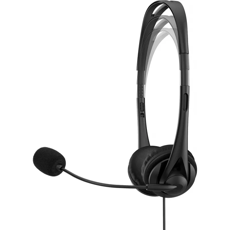 Zestaw słuchawkowy HP Stereo USB G2, Przewodowy, Biuro/Call center, 90 g, Zestaw słuchawkowy, Czarny