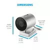 HP 950 4K Webcam, 3840 x 2160 pikseli, Full HD, 30 kl./s, 1x, Auto, Auto