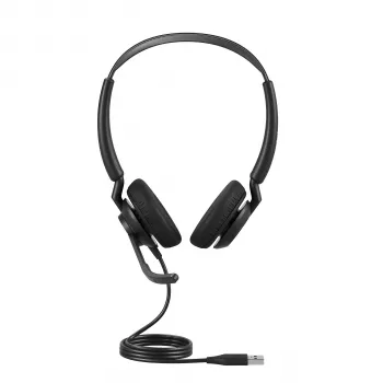 Jabra Engage 50 II - USB-A UC Stereo, przewodowy, biuro/centrum telefoniczne, 65 g, słuchawki, czarny