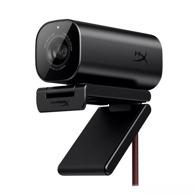 HyperX Vision S Webcam, Czarny, Windows 10, Windows 11, Mac OS X 10.10 Yosemite, MacOS, ChromeOS, 45 mm, 93,3 mm