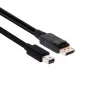 CLUB3D Mini DisplayPort do DisplayPort 1.2 M/M 2 m/6,56 stopy 4K60Hz