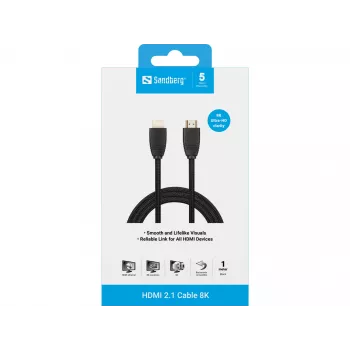 Kabel Sandberg HDMI 2.1 8K, 1m