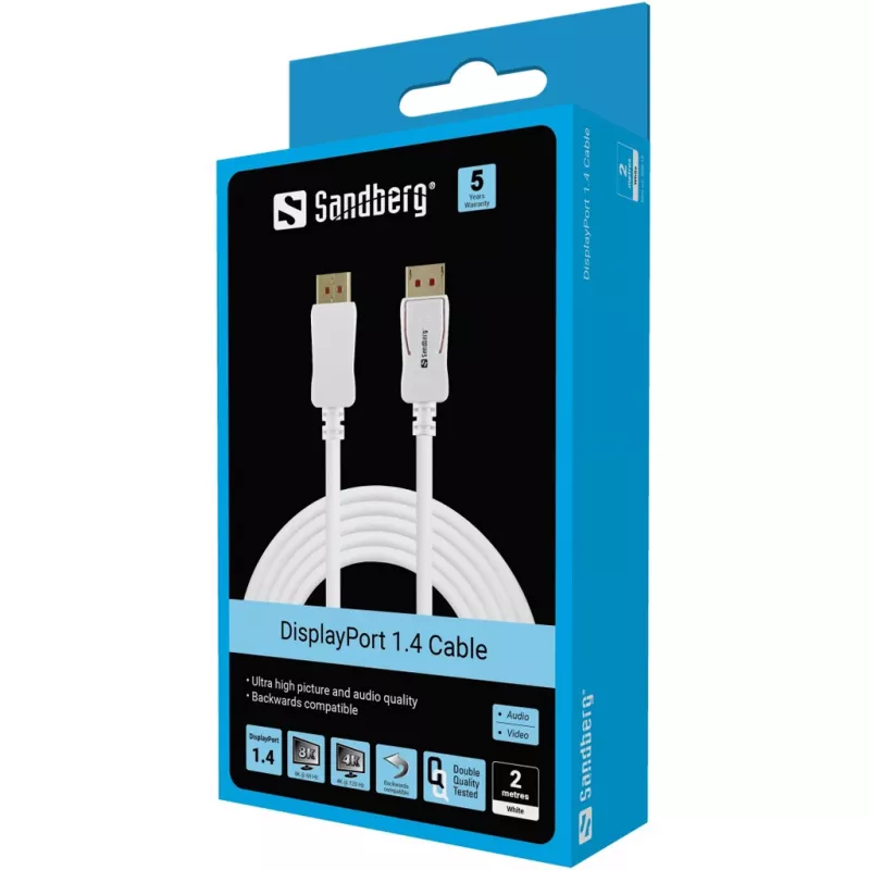 Kabel DisplayPort Sandberg 8K60Hz 2m