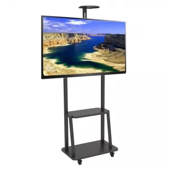 Techly ICA-TR33 uchwyt do wyświetlaczy informacyjnych 177,8 cm (70 cali) Czarny