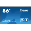 iiyama LH8664UHS-B2AG Wyświetlacz reklamowy Digital signage panel płaski 2.17 m (85.6 cala) Wi-Fi 500 cd/m² 4K Ultra HD Czarny Wbudowany procesor Android 11 24/7