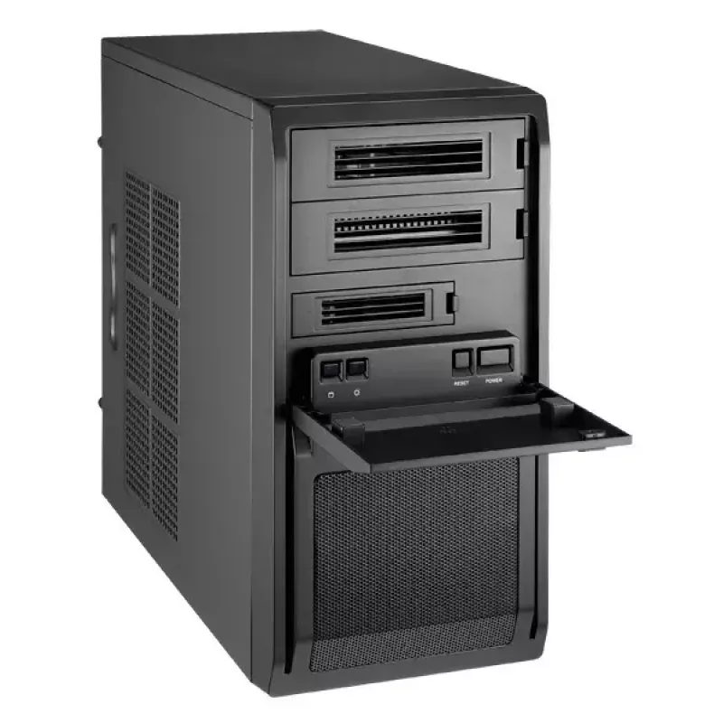 Chieftec LT-01B-OP obudowa komputerowa Mini Tower Czarna