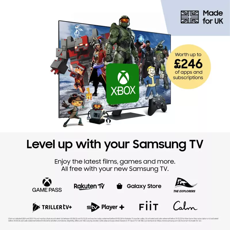 Telewizor LED Samsung UE32F6000FKXXU 32 cale (81,3 cm) Full HD 1920x1080, Tizen, Wi‑Fi, HDR10+, 2×HDMI, 2.0ch, VESA 200×200