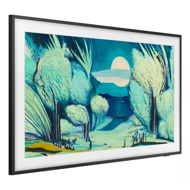 Telewizor Samsung QE43LS03FAU The Frame 43 cale 4K QLED Dual LED Tizen, 3840×2160, Wi‑Fi, Czarny