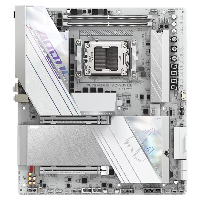 Płyta główna GIGABYTE X870 AORUS TACHYON ICE, AMD X870, Socket AM5, ATX