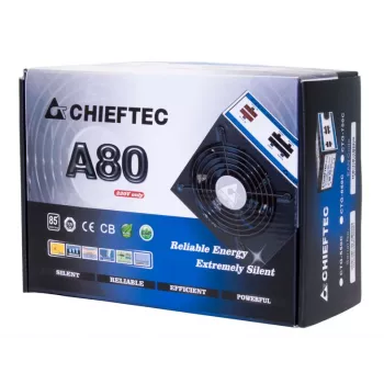 Chieftec CTG-750C zasilacz 750 W 24-pin ATX ATX Czarny
