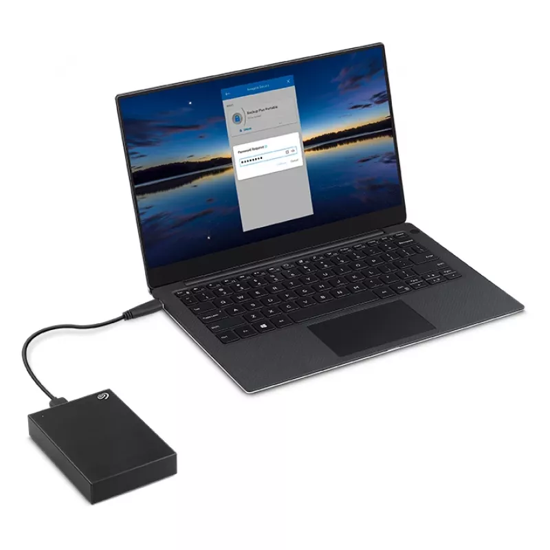 Zewnętrzny dysk twardy Seagate One Touch HDD 5 TB 2,5 cala Micro-USB B 2.0/3.2 Gen 1 (3.1 Gen 1) Czarny