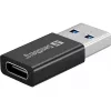 Sandberg USB-C/A DVD Drive, czarny, tacka, Komputer stacjonarny/Laptop, DVD Super Multi DL, USB Type-C, CD-R, CD-ROM, CD-RW, DVD+R DL, DVD-R, DVD-R DL, DVD-RAM, DVD-ROM, DVD-RW