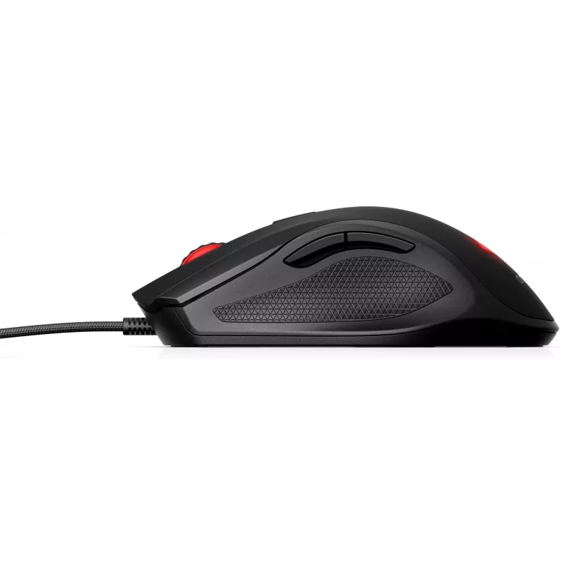 HP OMEN Vector mysz, praworęczna, IR LED, USB Type-A, 16000 DPI, 1 ms, Czarny