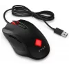 HP OMEN Vector mysz, praworęczna, IR LED, USB Type-A, 16000 DPI, 1 ms, Czarny