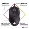 HP OMEN Vector mysz, praworęczna, IR LED, USB Type-A, 16000 DPI, 1 ms, Czarny